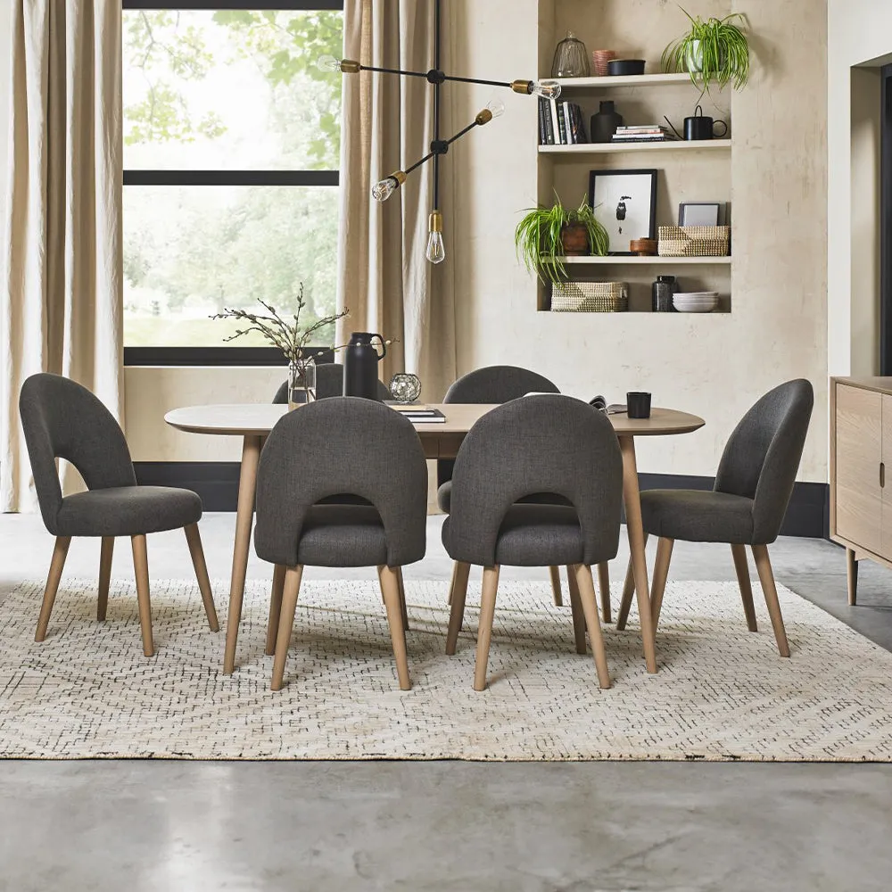Brondby Extendable Dining Table - Oak, Beech alternate view