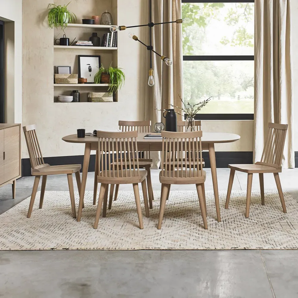 Brondby Extendable Dining Table - Oak, Beech product