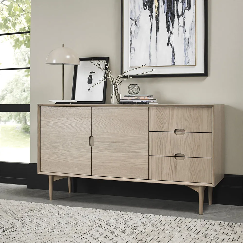 Brondby Scandi Oak Wide Sideboard product
