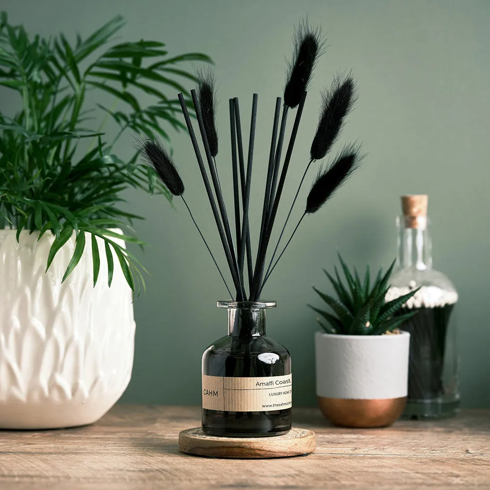 Cahm Amalfi Coast Reed Diffuser - Black, Glass alternate view