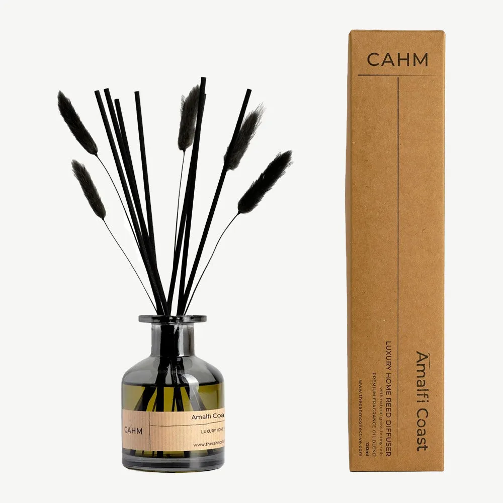 Cahm Amalfi Coast Reed Diffuser - Black, Glass product