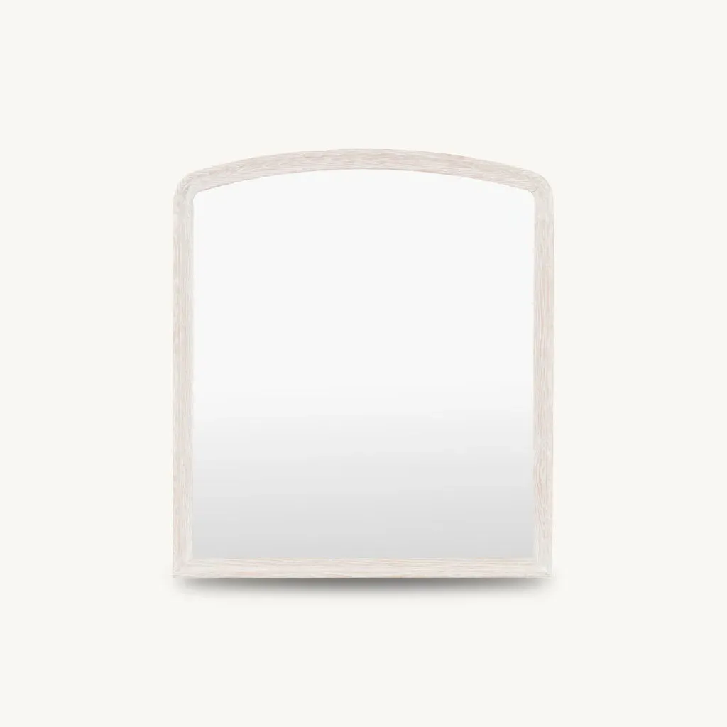 Calgary Overmantle Mirror - Oak, Solid Wood alternate view