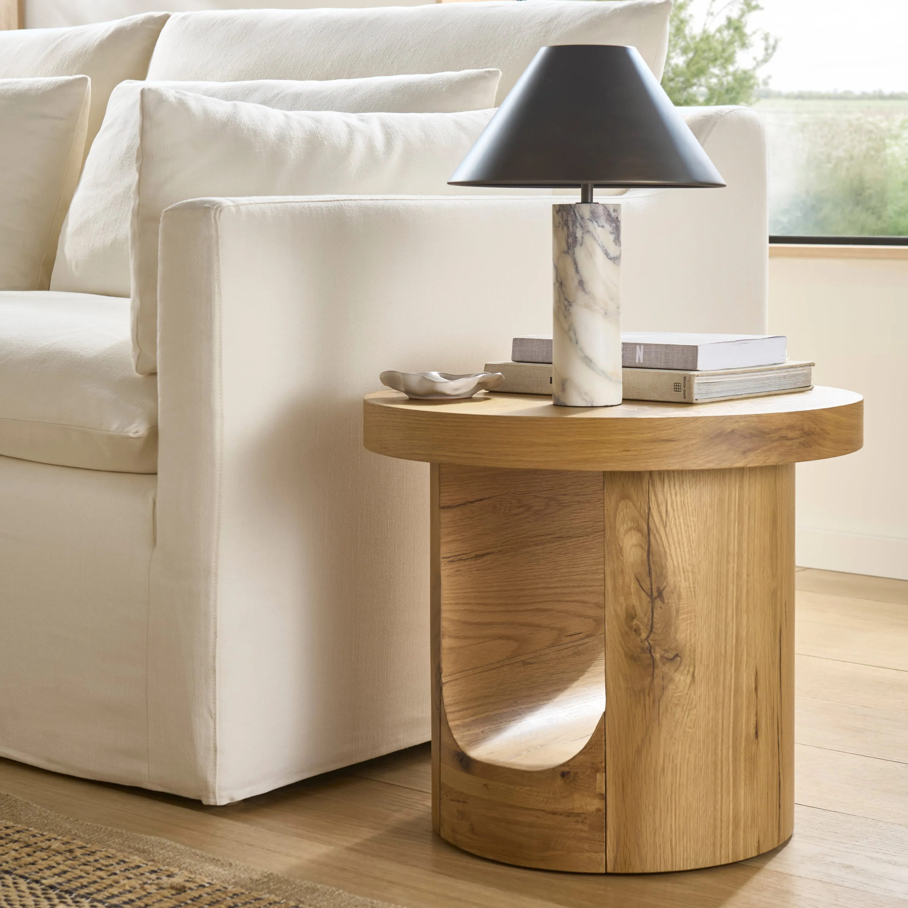 Canobie Lamp Table - Wood product