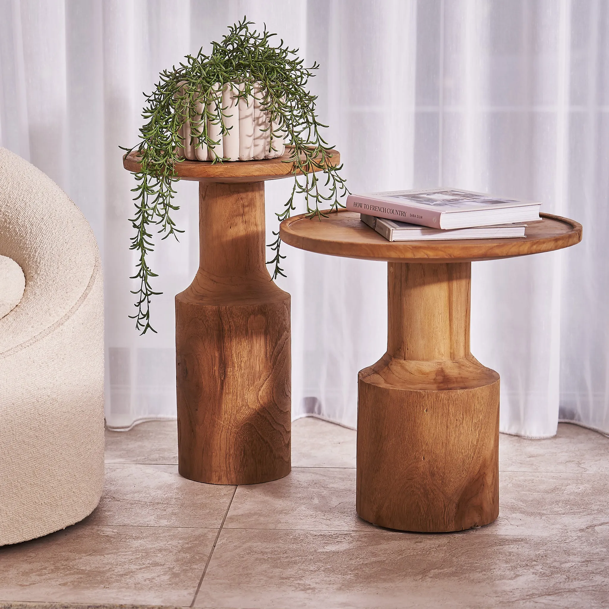 Carafe High Side Table - Teak product