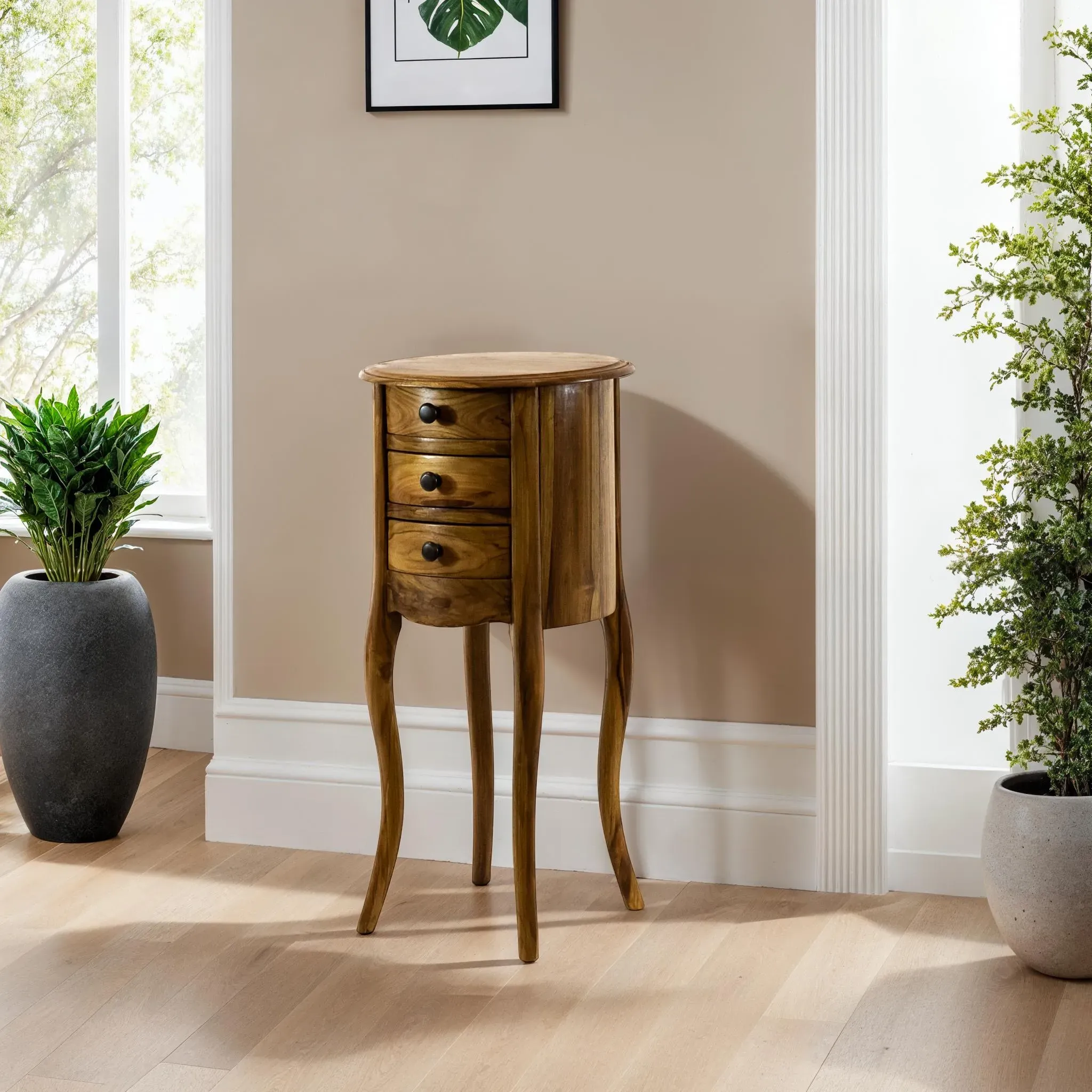 Cavendish Round Table with Storage - Teak product