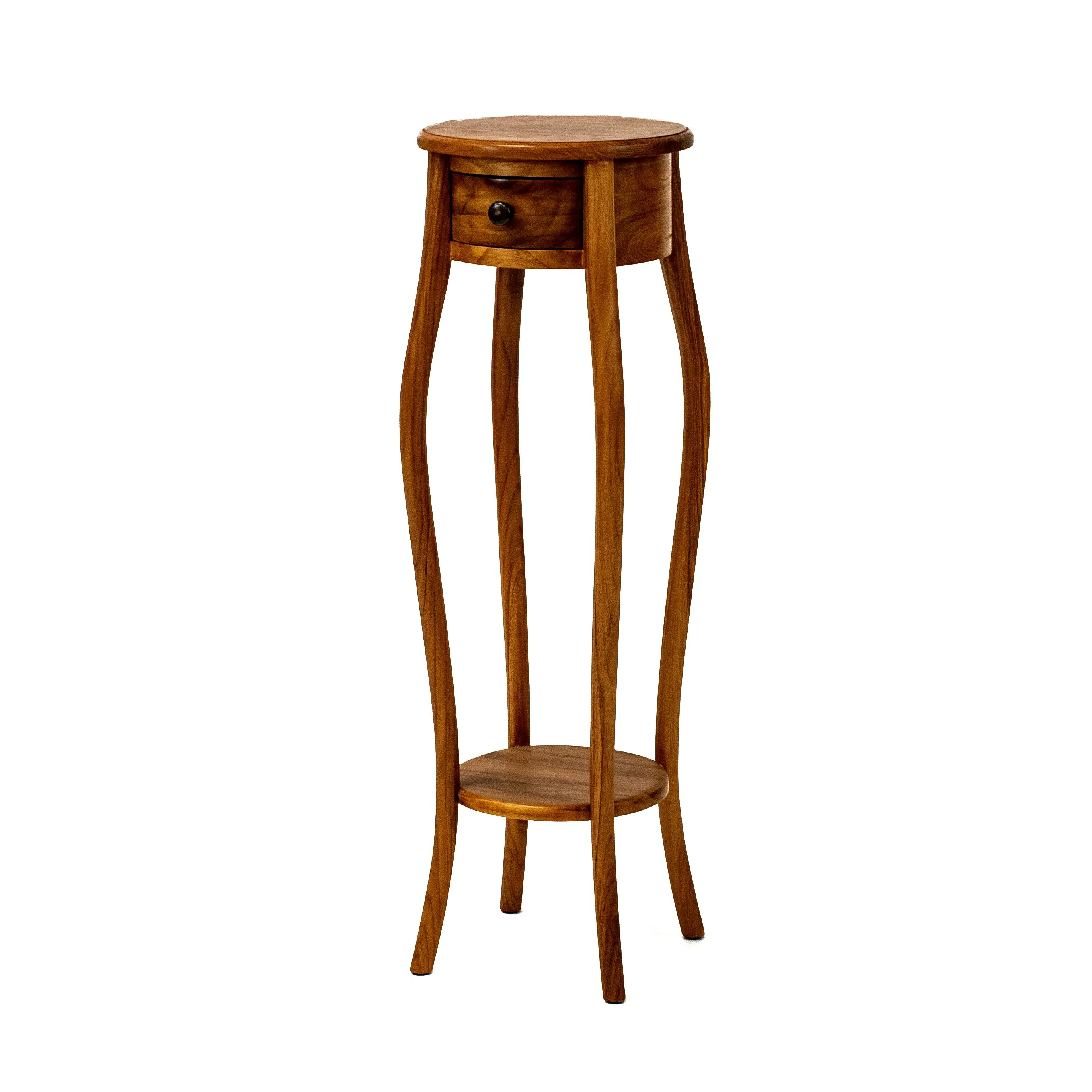 Cavendish Teak Plant Stand - Teak alternate view