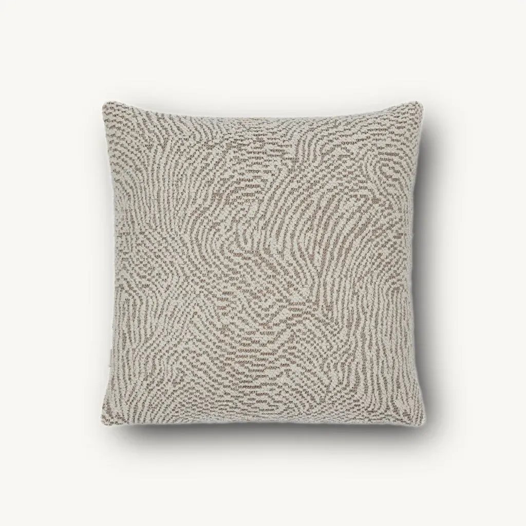 Celeste Cushion - Natural, Woven Fabric alternate view