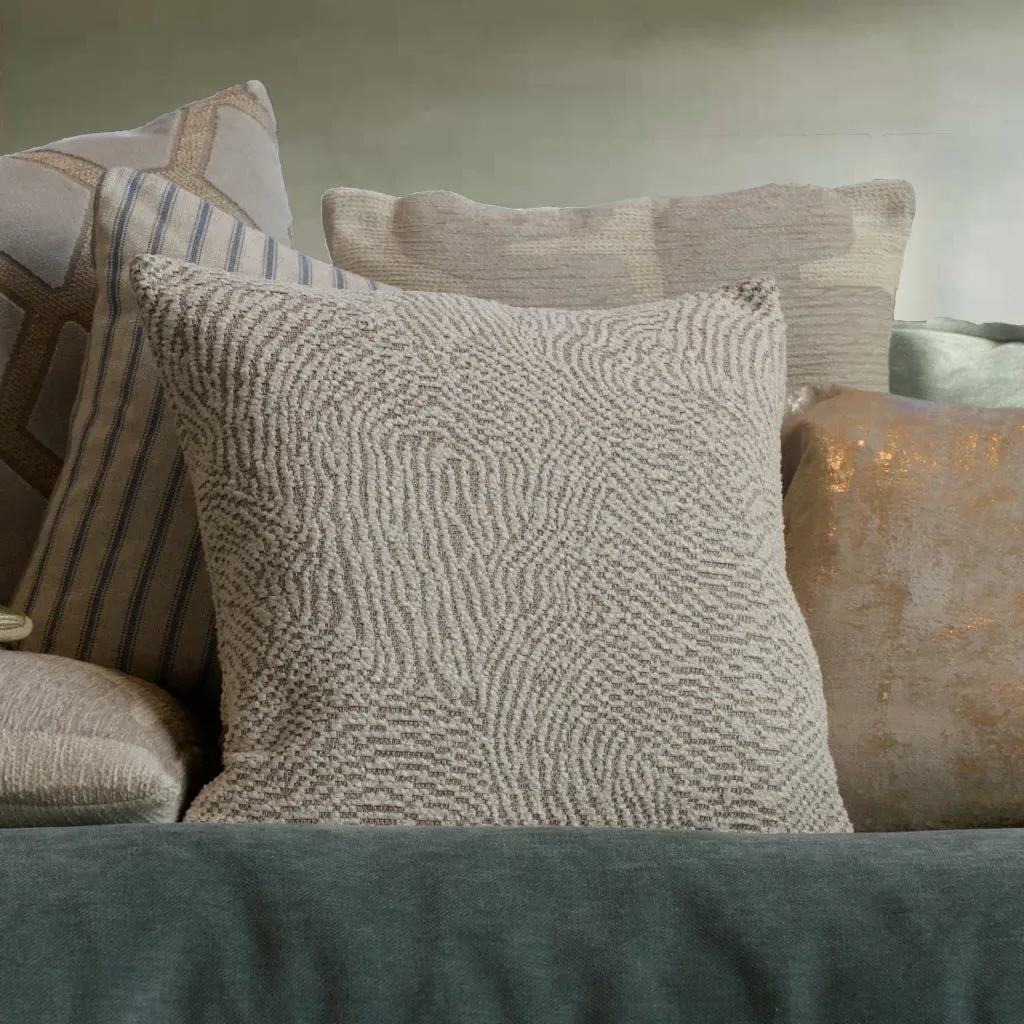 Celeste Cushion - Natural, Woven Fabric product