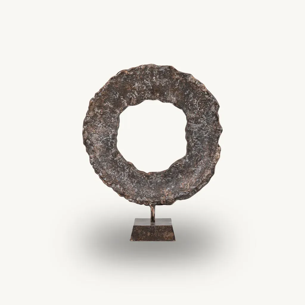 Circle Sculpture - Copper, Cast Aluminium alternate view