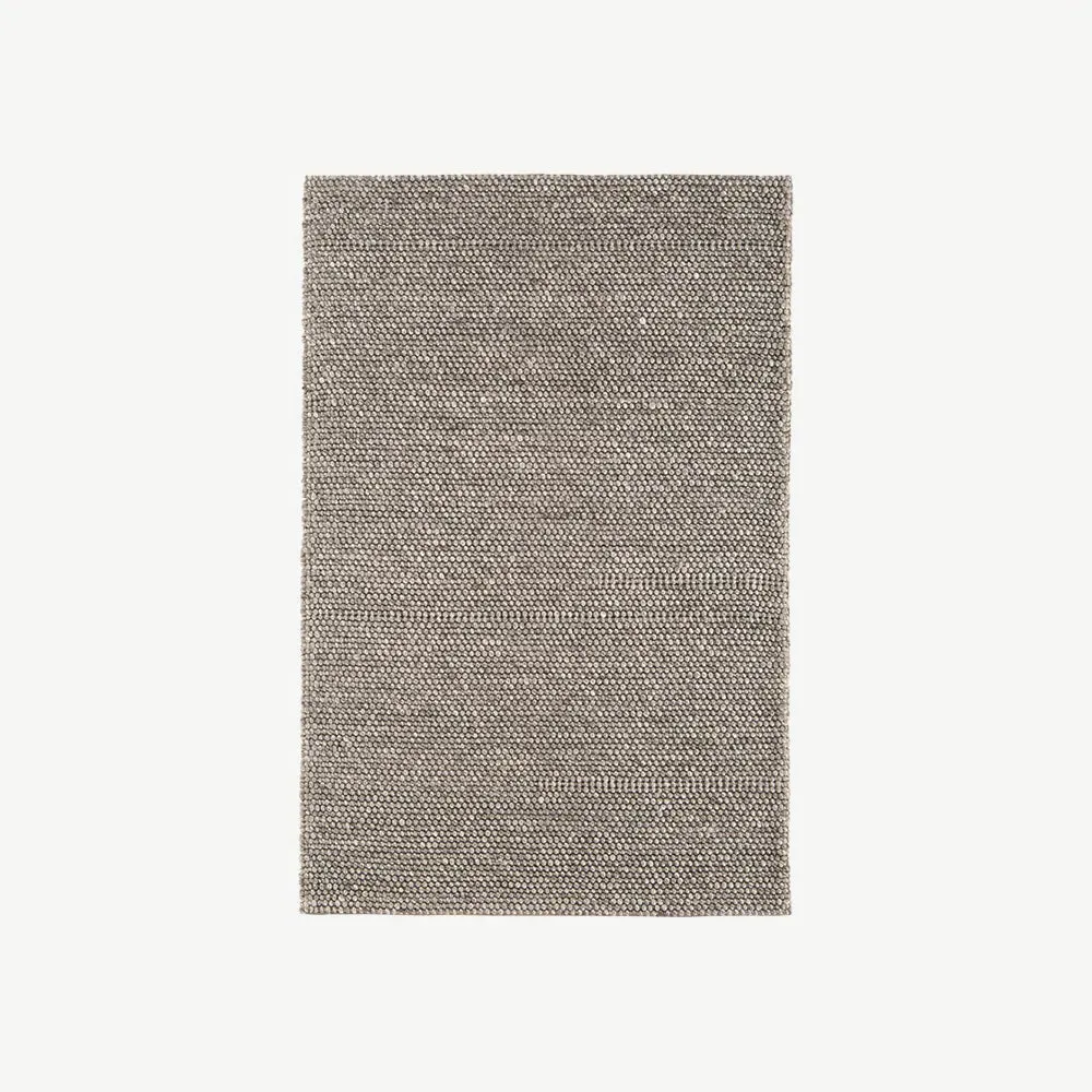 Coast Rug - Light Brown, Wool Viscose Blend product