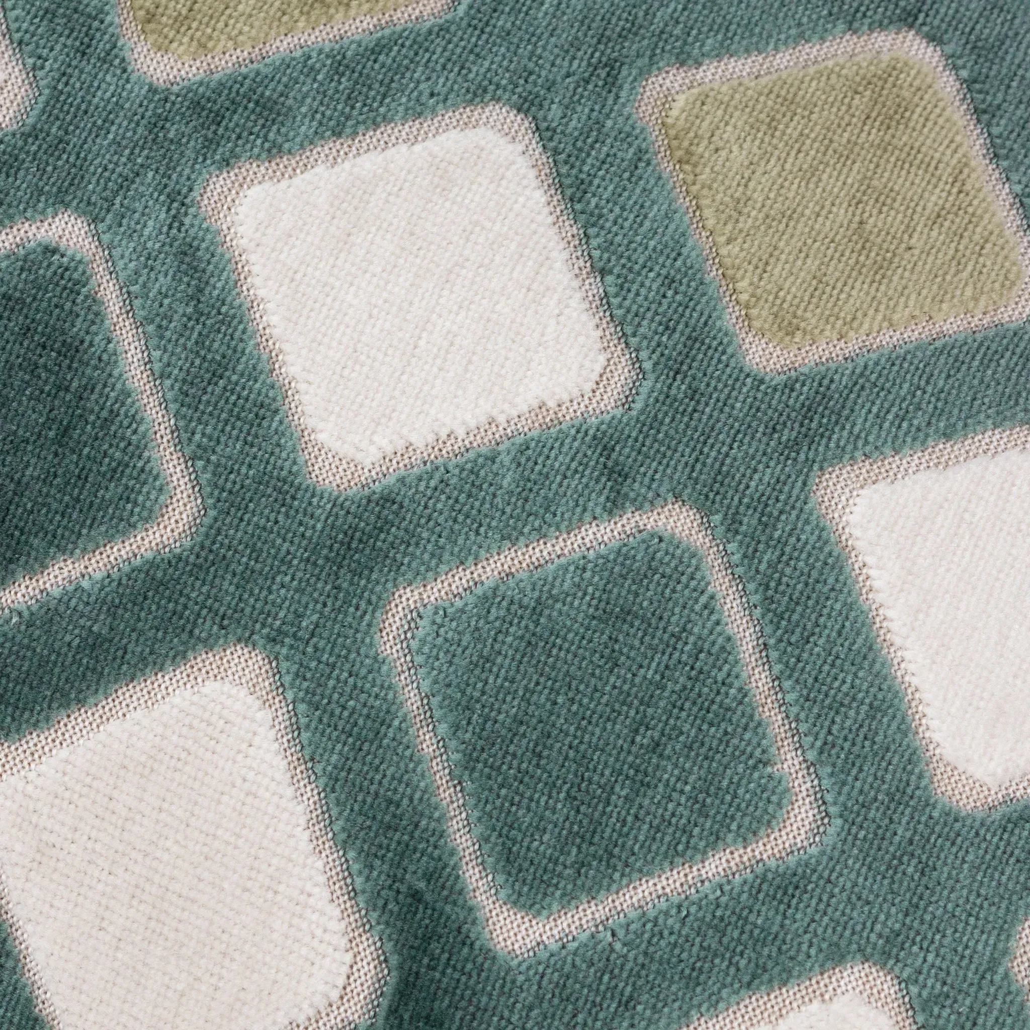 Comet Velvet Cut Cushion - Velvet Jacquard alternate view