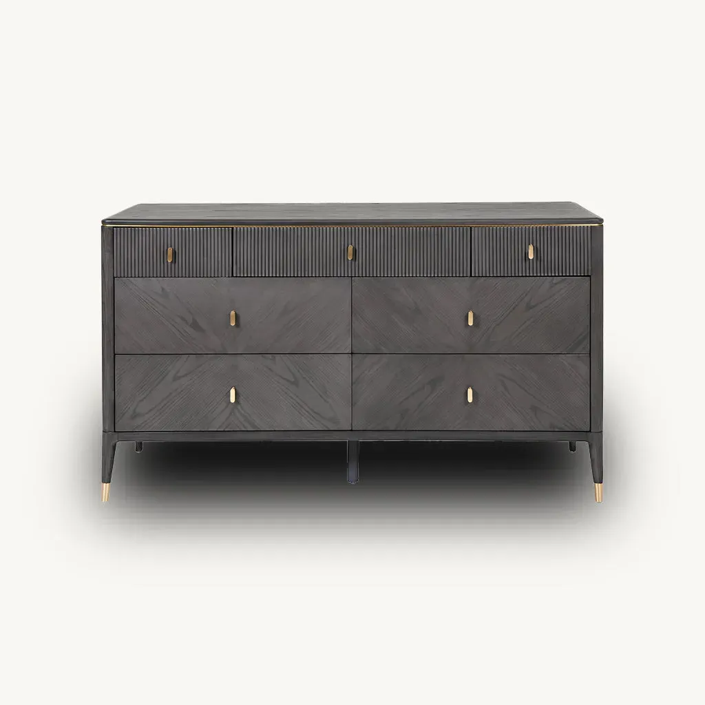 Dante 7 Drawer Chest - Black product