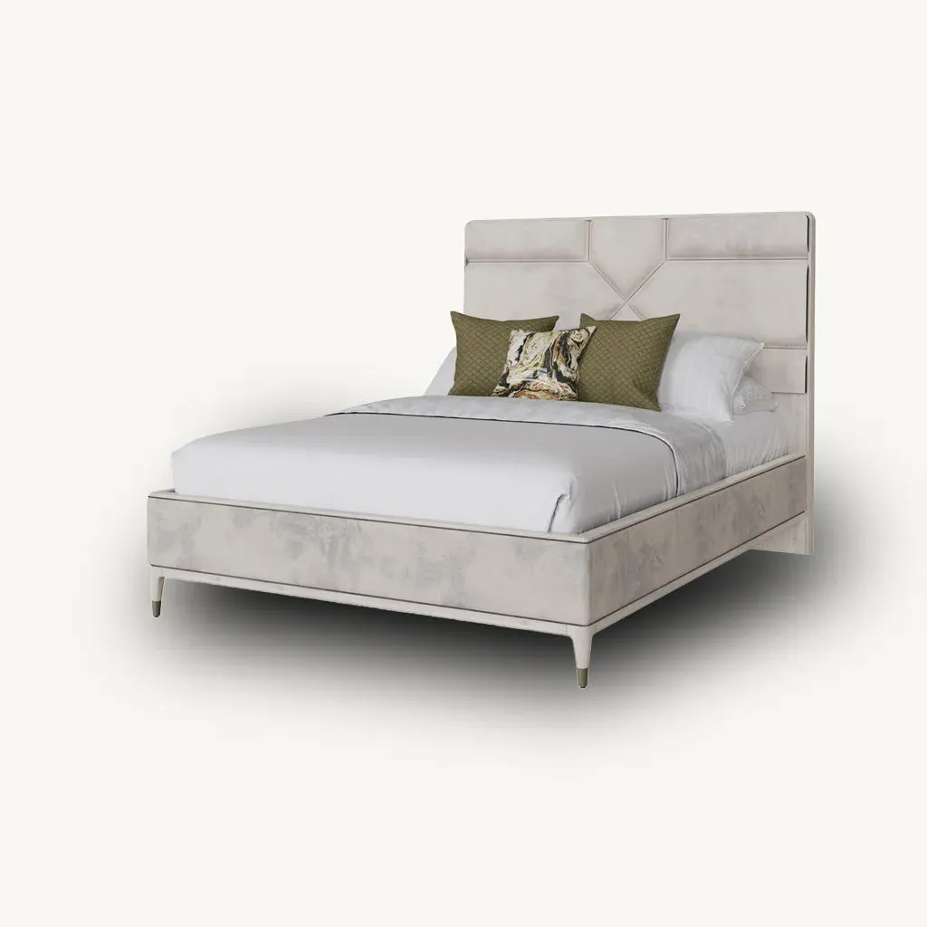 Dante Super King Bed Base - Beige alternate view