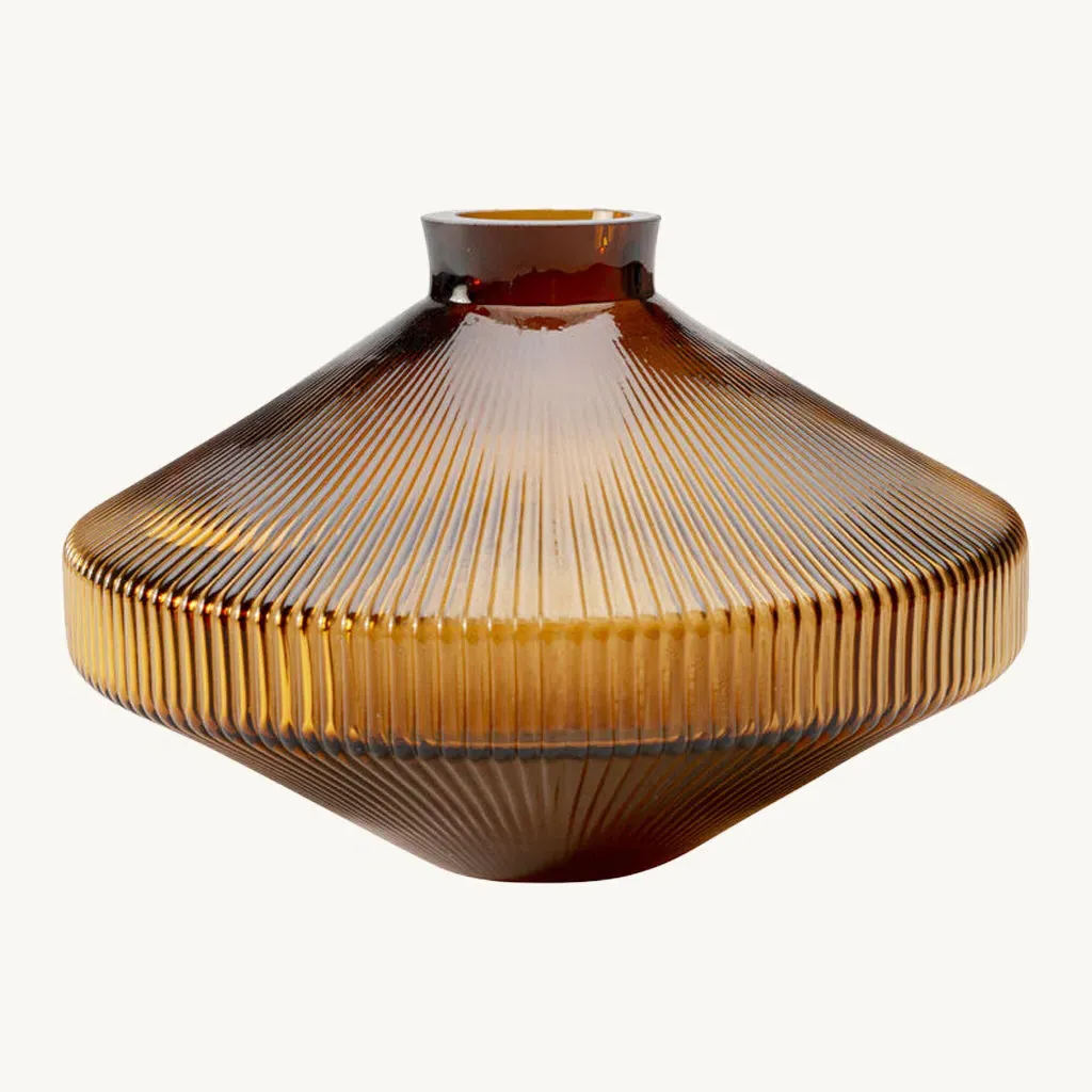 Daphne Wide Vase - Coloured Glass product