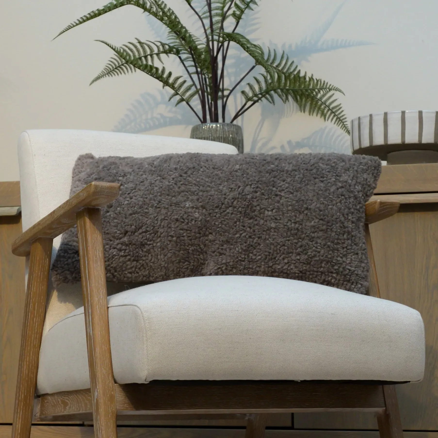 Dark Grey Bolster Cushion - Dark Grey product