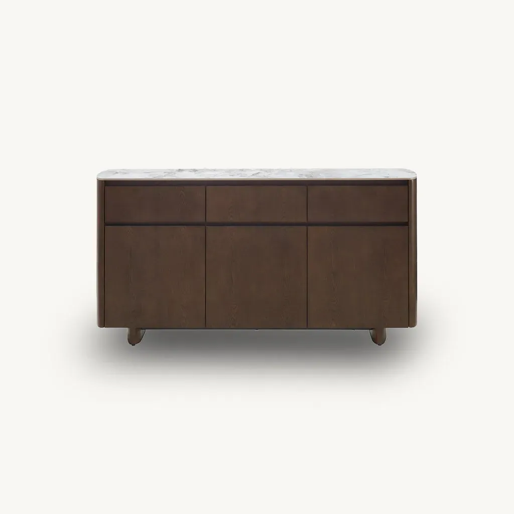 Delphin Sideboard - Sintered Stone Top, Wood Veneer product