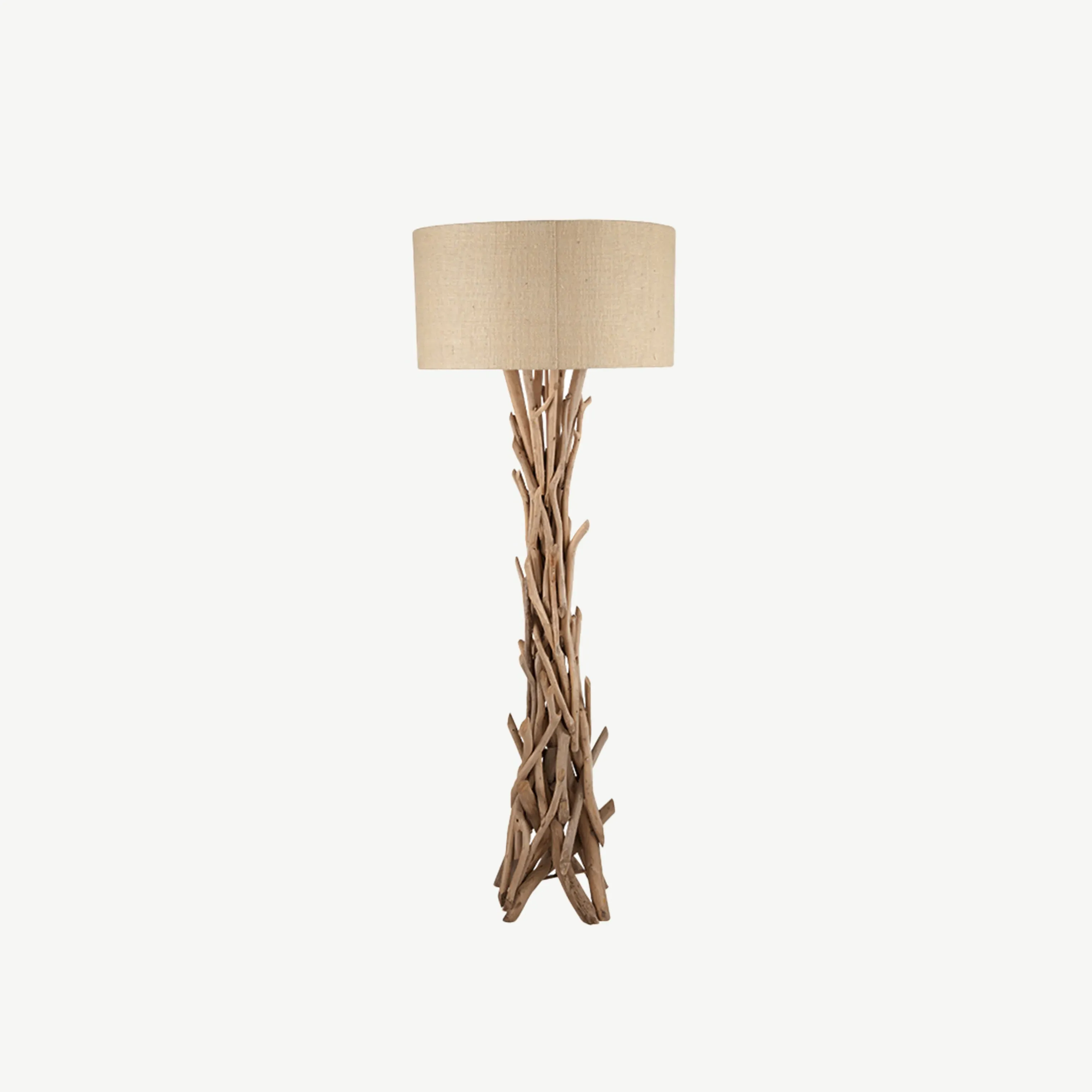 Driftwood Floor Lamp - Natural Jute alternate view