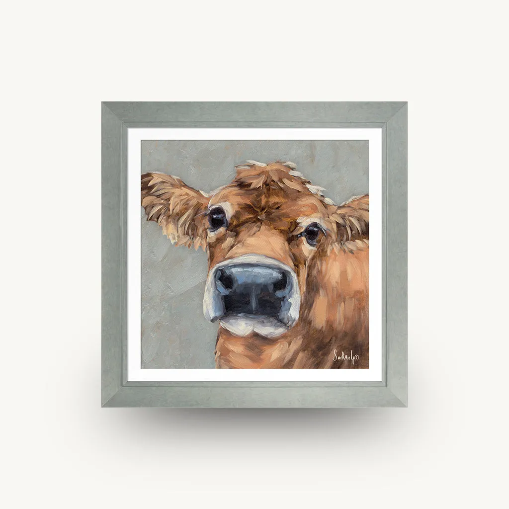 Duke Framed Wall Art - Grey product