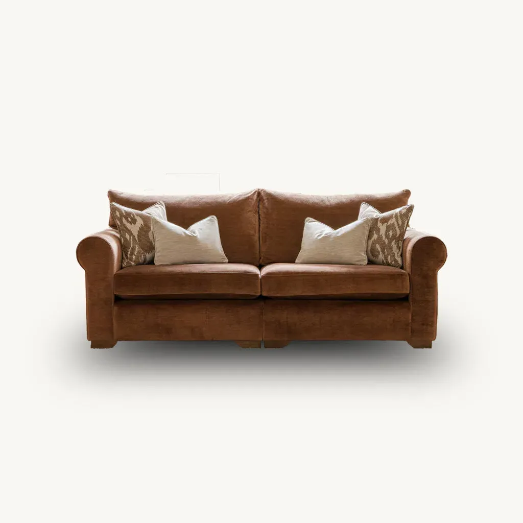 Eden 3-Seater Sofa - Copper alternate view