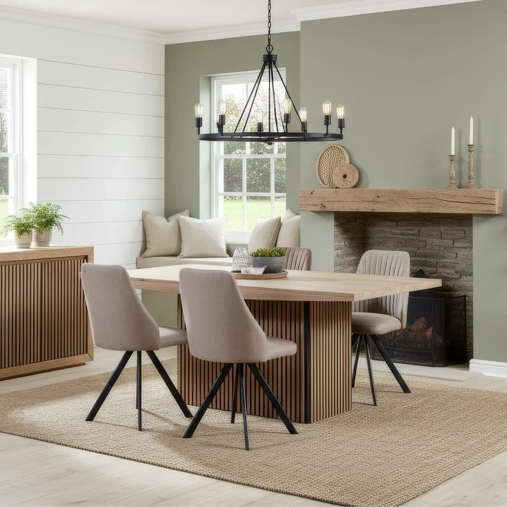 Elza Dining Table 180cm - Light Wood product