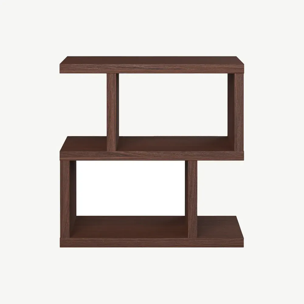Embassy Lamp Table with Shelves - Dark Walnut alternate view