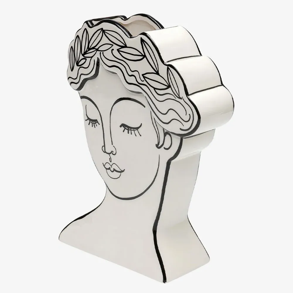 Favola Lady Vase - White alternate view