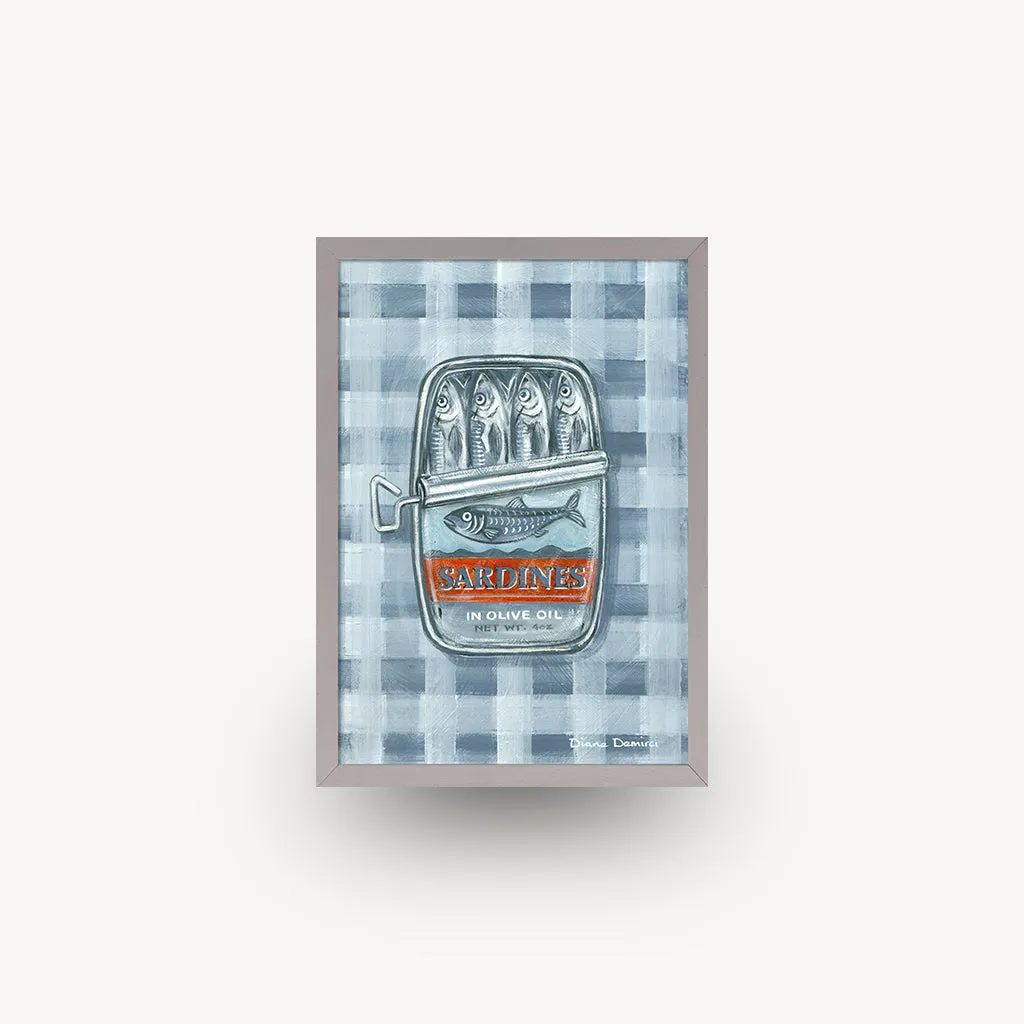 Fishy & Snappy I Framed Wall Art - Grey product