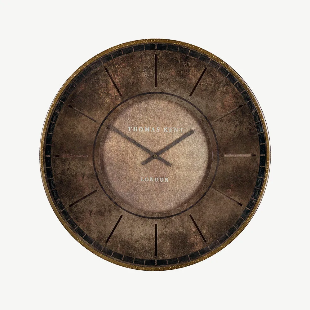 Florentine 21" Wall Clock - Leather alternate view