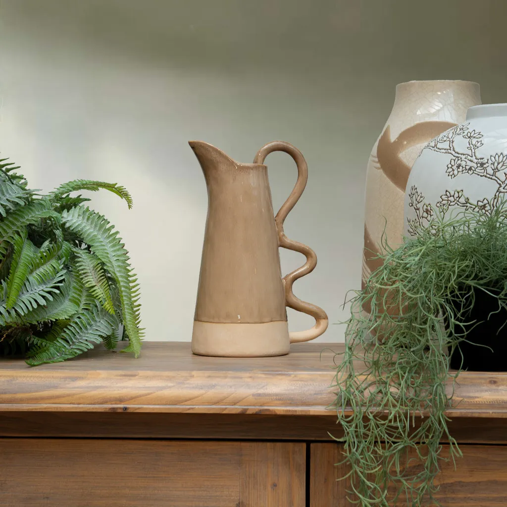 Flowing Jug with Wavy Handle product