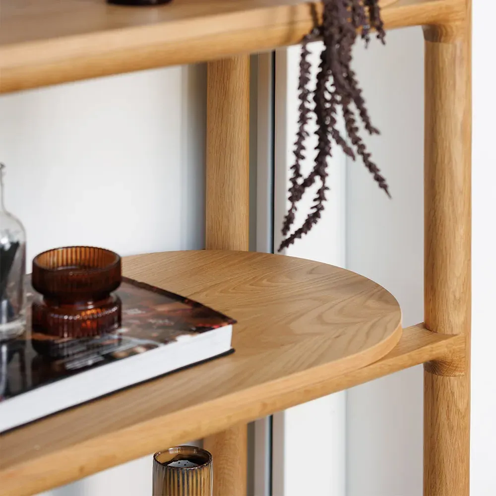 G Plan Winchester Open Bookcase - Natural Wood alternate view
