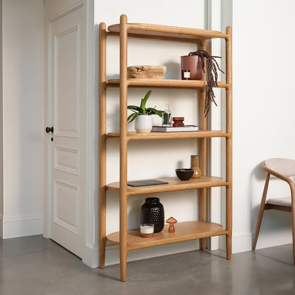 G Plan Winchester Open Bookcase - Natural Wood product