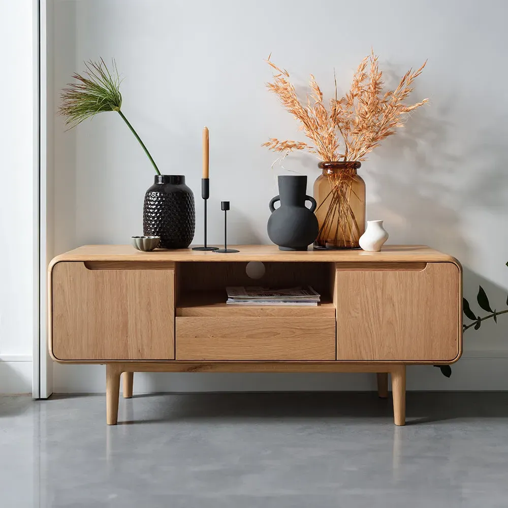 G Plan Winchester TV Unit - Natural Wood product