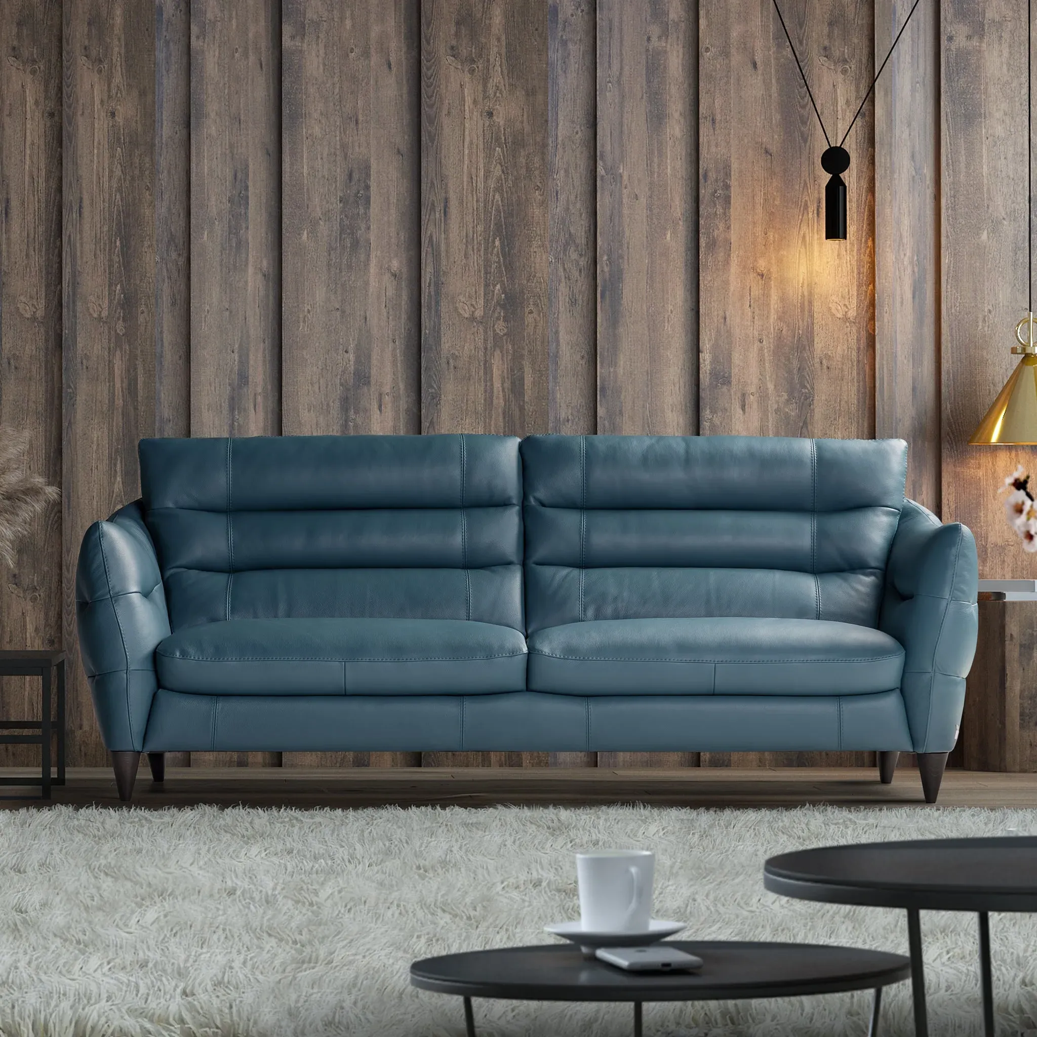 Galano 3-Seater Leather Sofa product