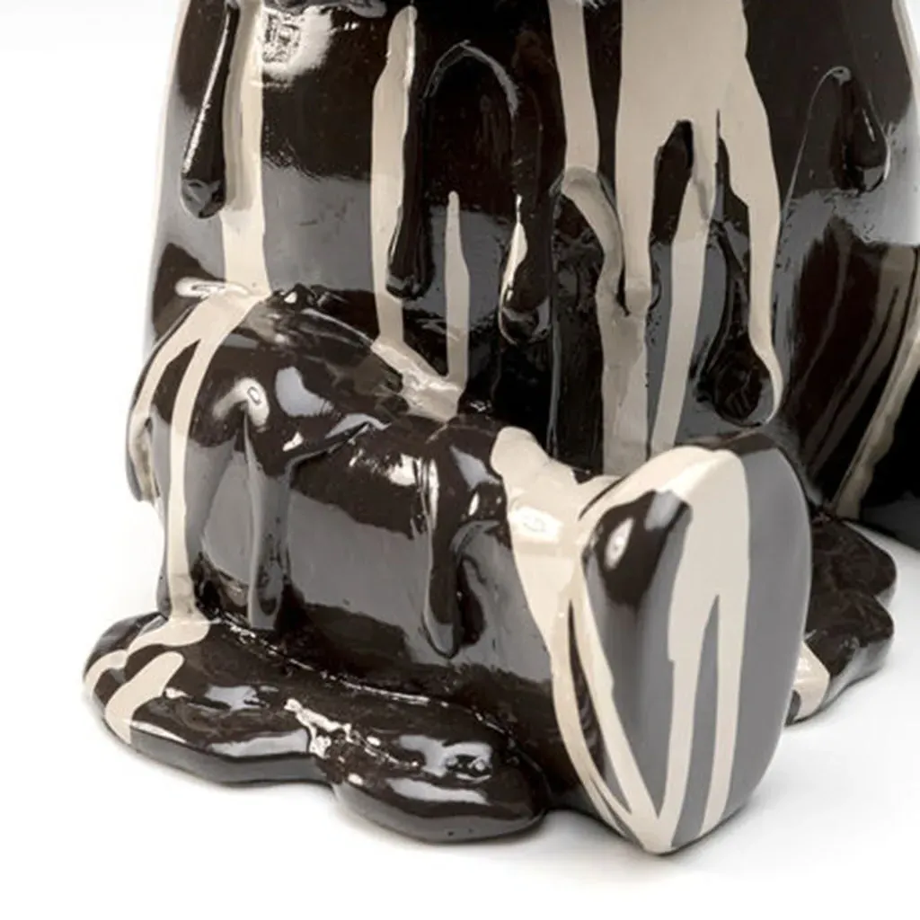 Gelato Bear Deco Figurine - Polyresin alternate view