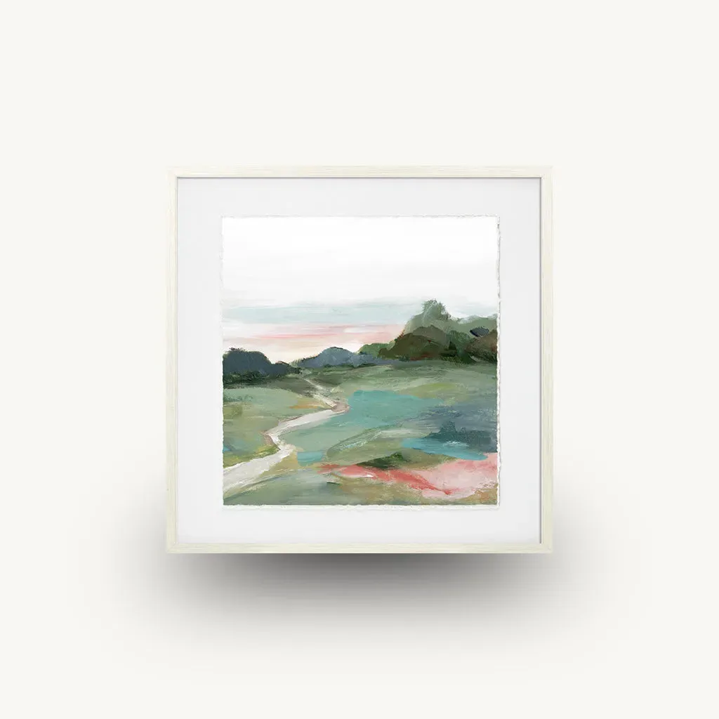 Gentle Path I Framed Wall Art - Ivory product