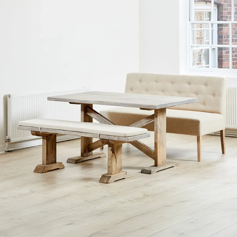Grafton Dining Table, Bench with Topper & Stanford Straight Bench Bundle product