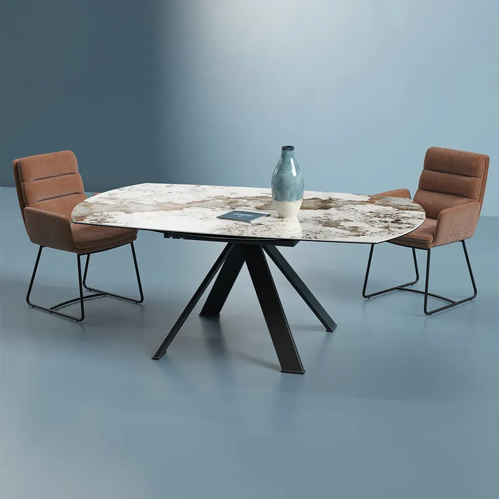 Grande Austen Extendable Oval Dining Table - Ceramic product