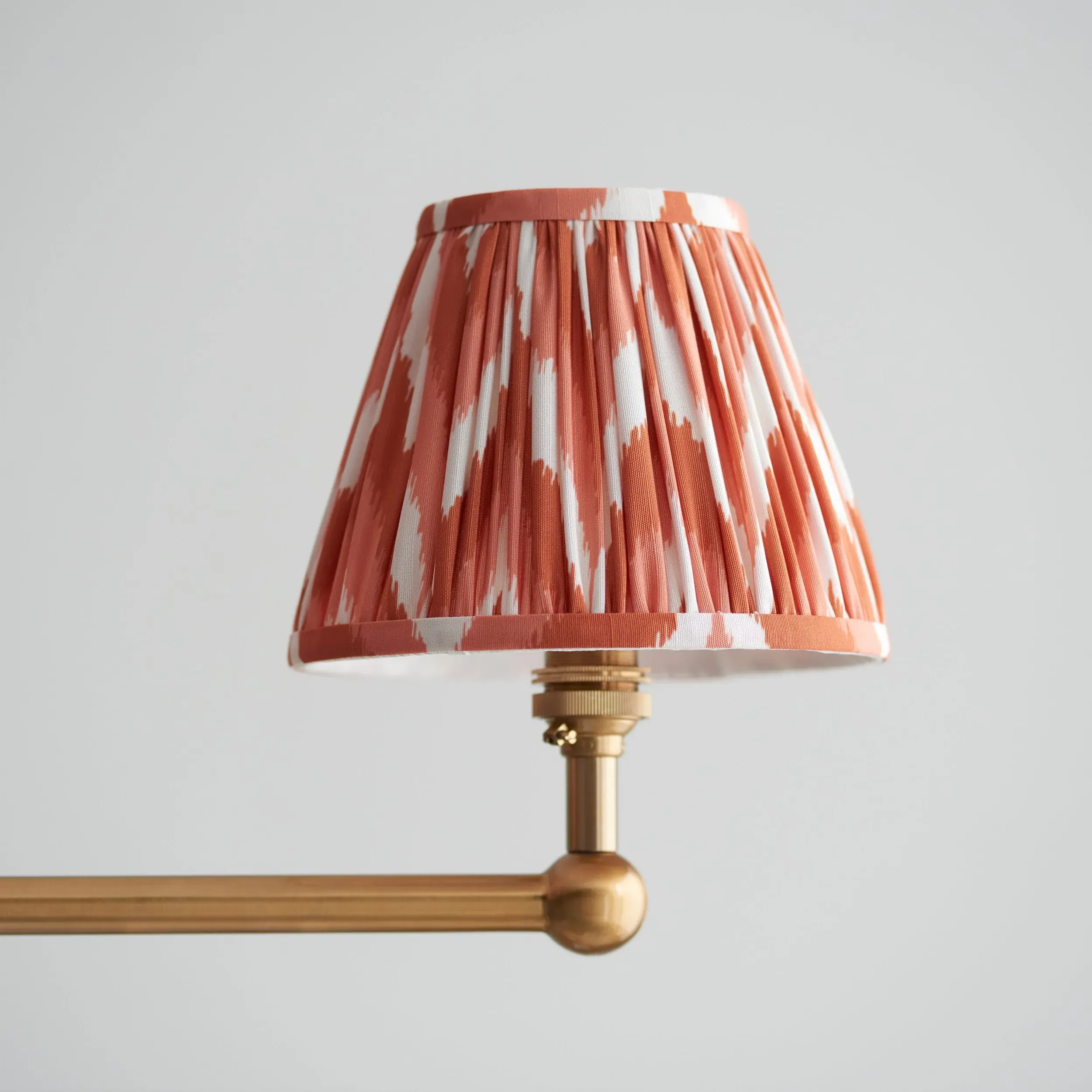 Gunnar 4-Stem Pendant Light - Apricot Orange, Brass alternate view