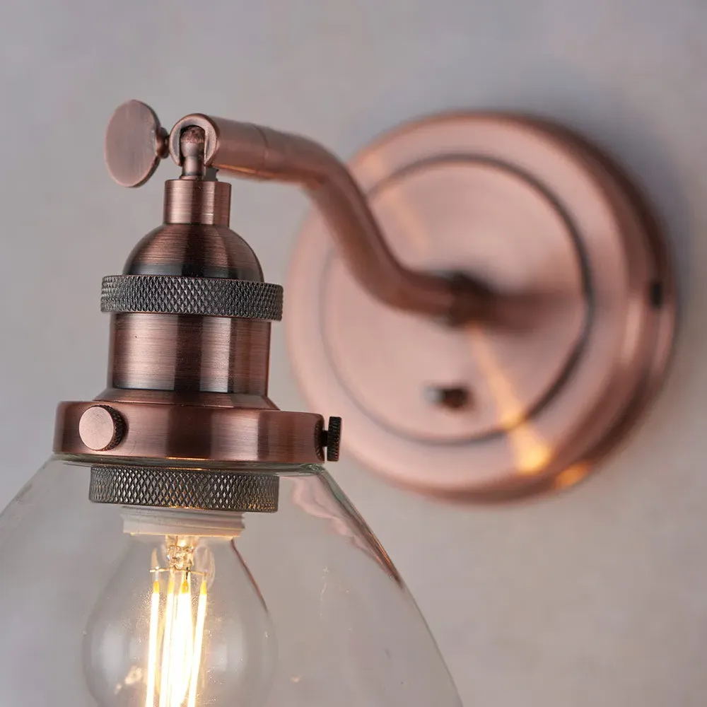 Hansen Wall Light - Copper alternate view