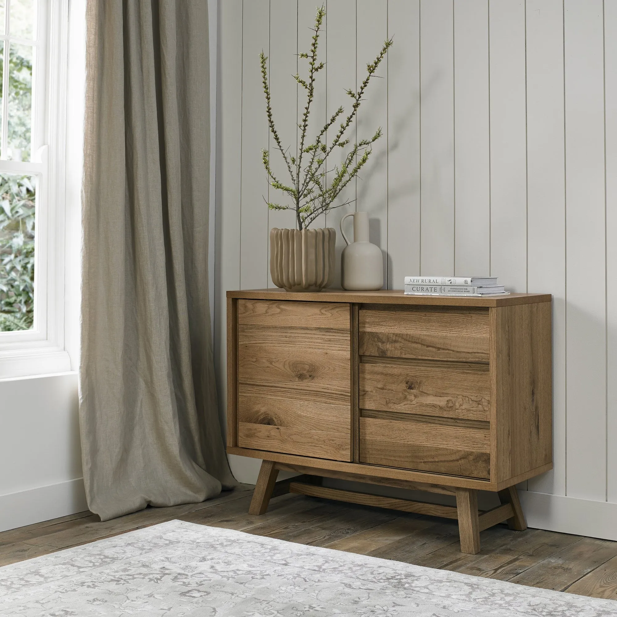 Highgate Narrow Sideboard - Rustic Oak product