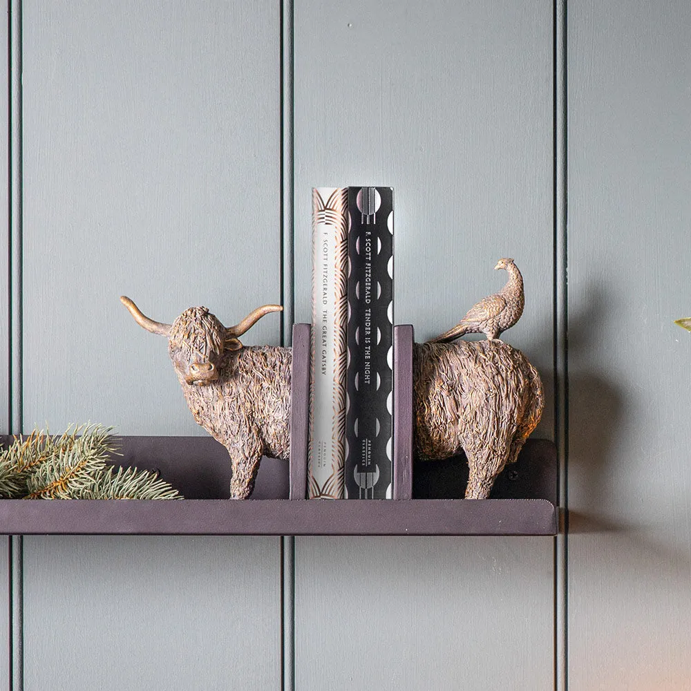 Highland Cow Bookends Set of 2 alternate view