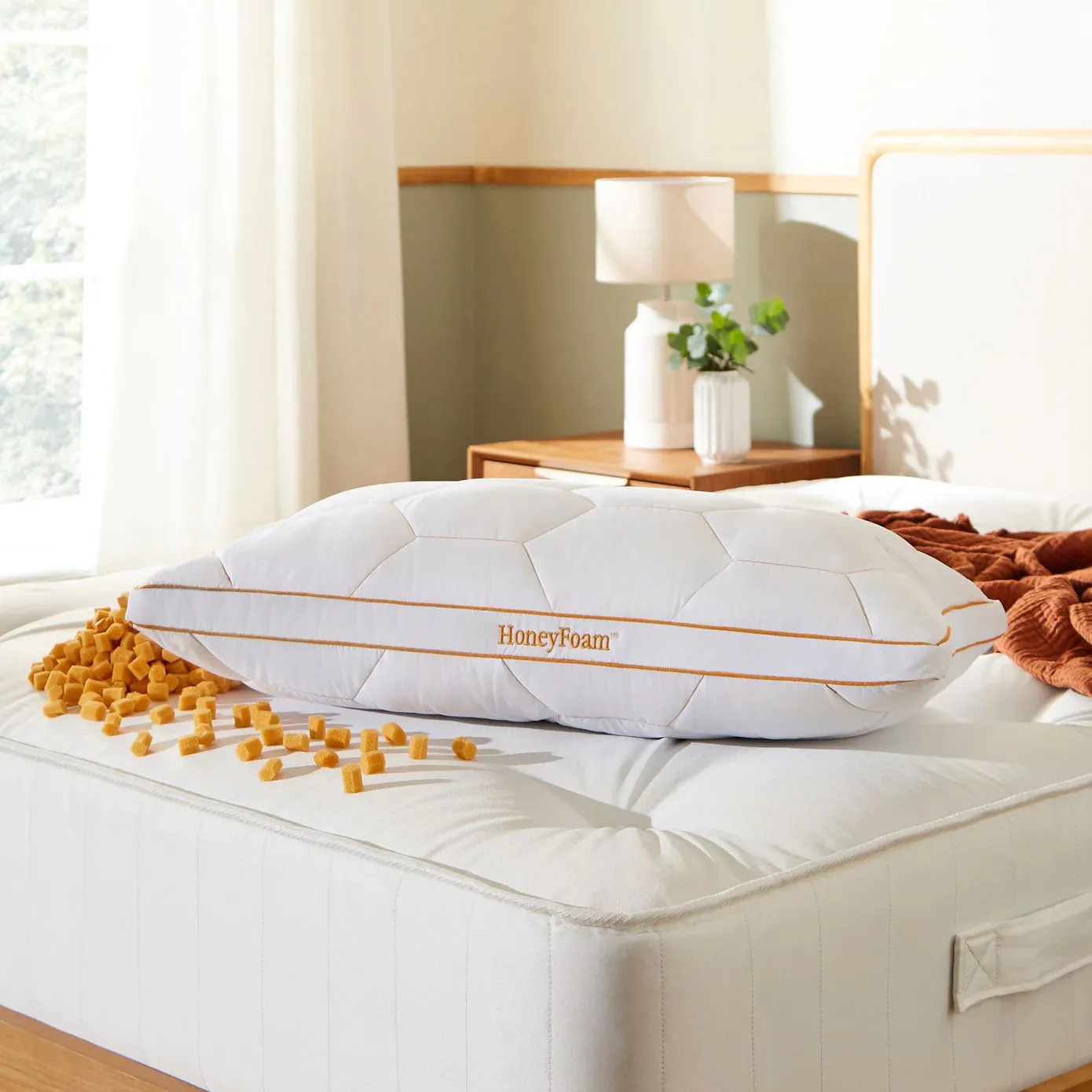 HoneyFoam Memory Foam Cluster Pillow product