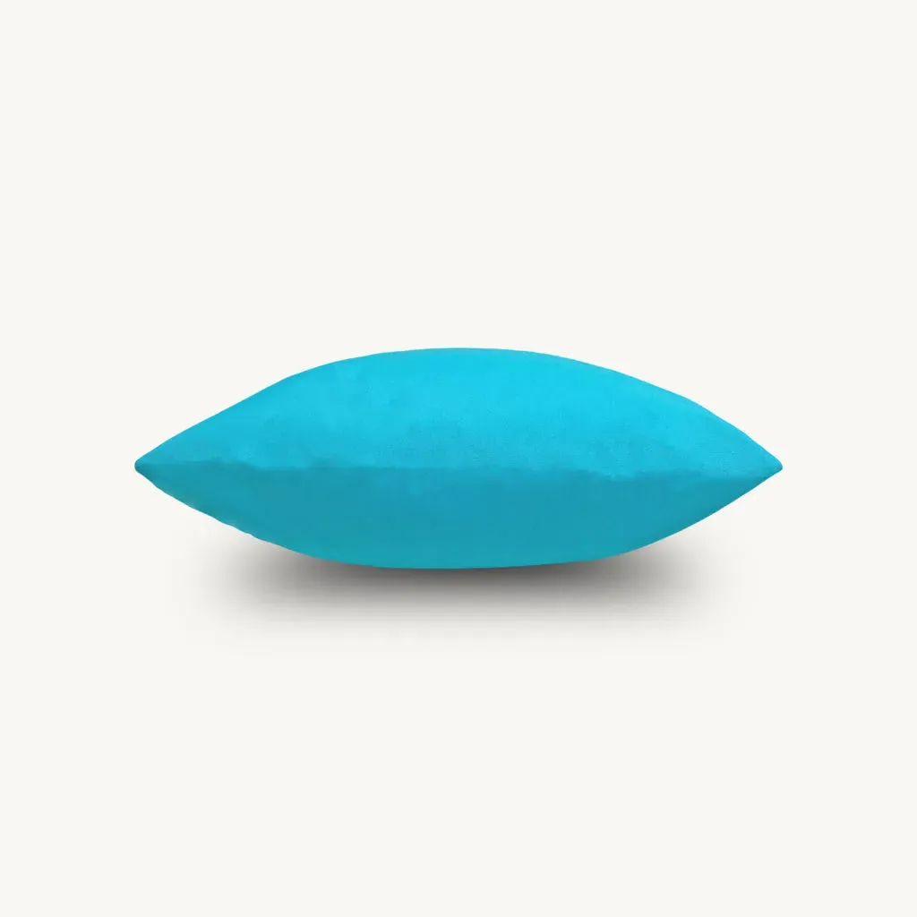 Hubble Outdoor Cushion - Blue, Polyester alternate view