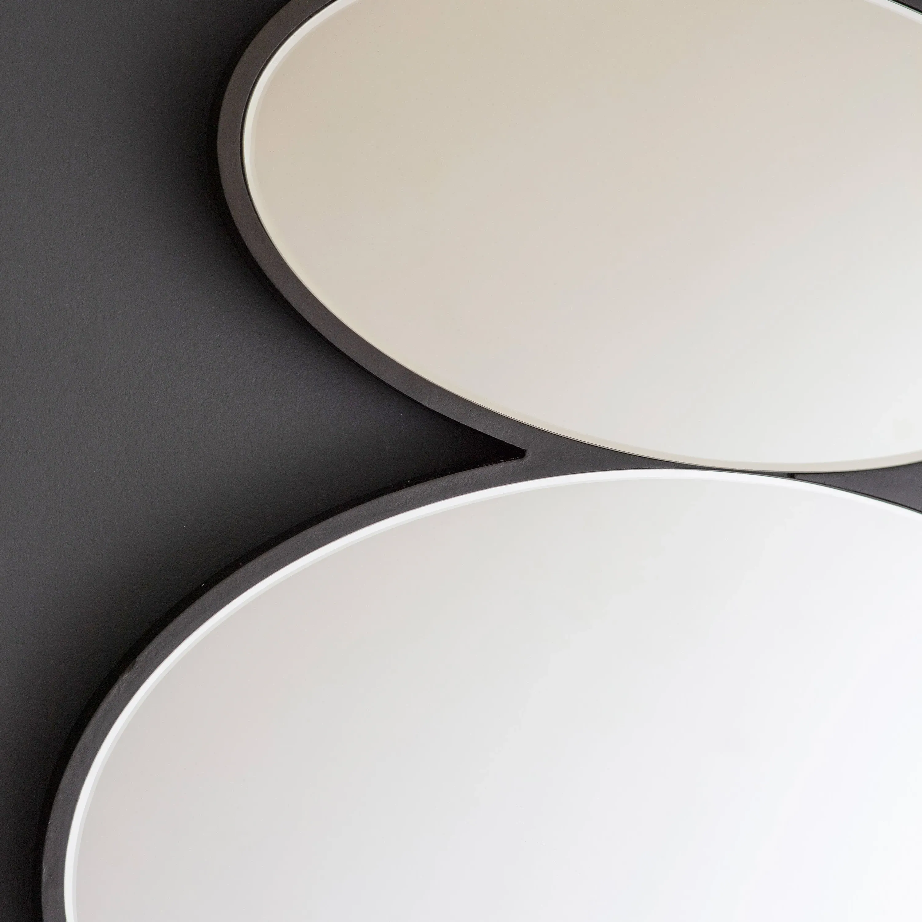 Jakarta Black Pebble Stack Mirror alternate view