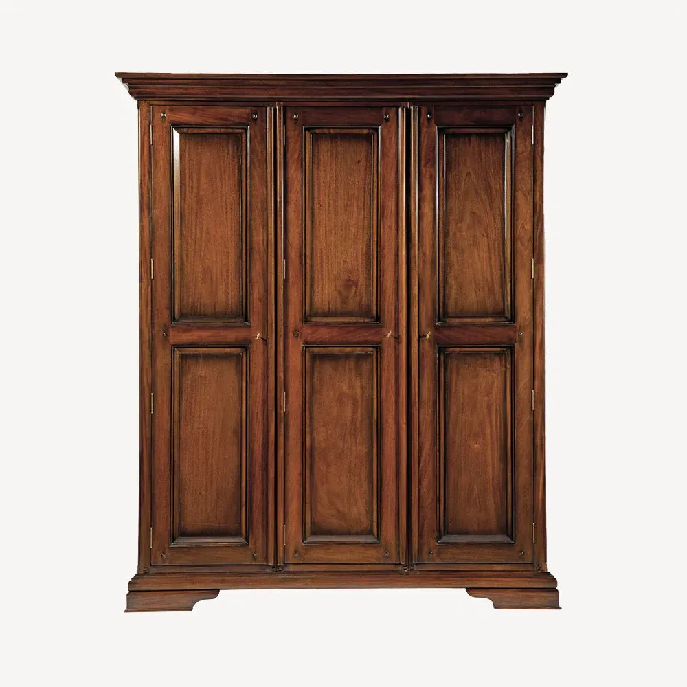 Kingston Triple Wardrobe - Mahogany product