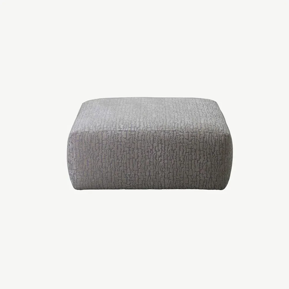 Knightsbridge Large Footstool - Geometric Design product
