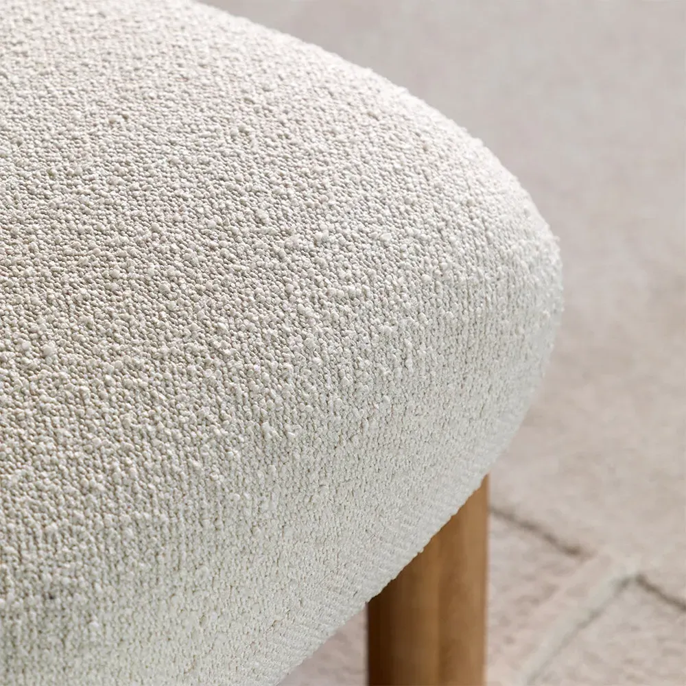 Knook Accent Chair - Vanilla, Bouclé alternate view