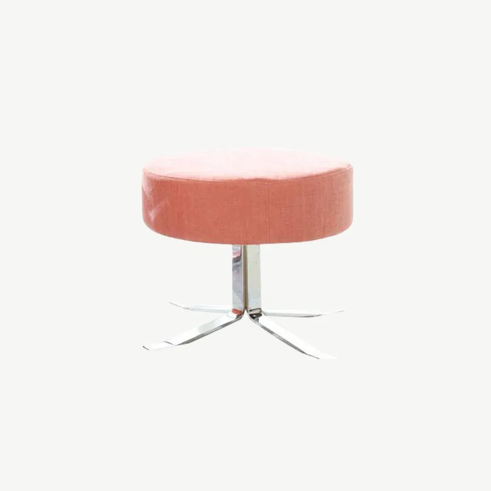Lenny Footstool - Metal Stem Leg product
