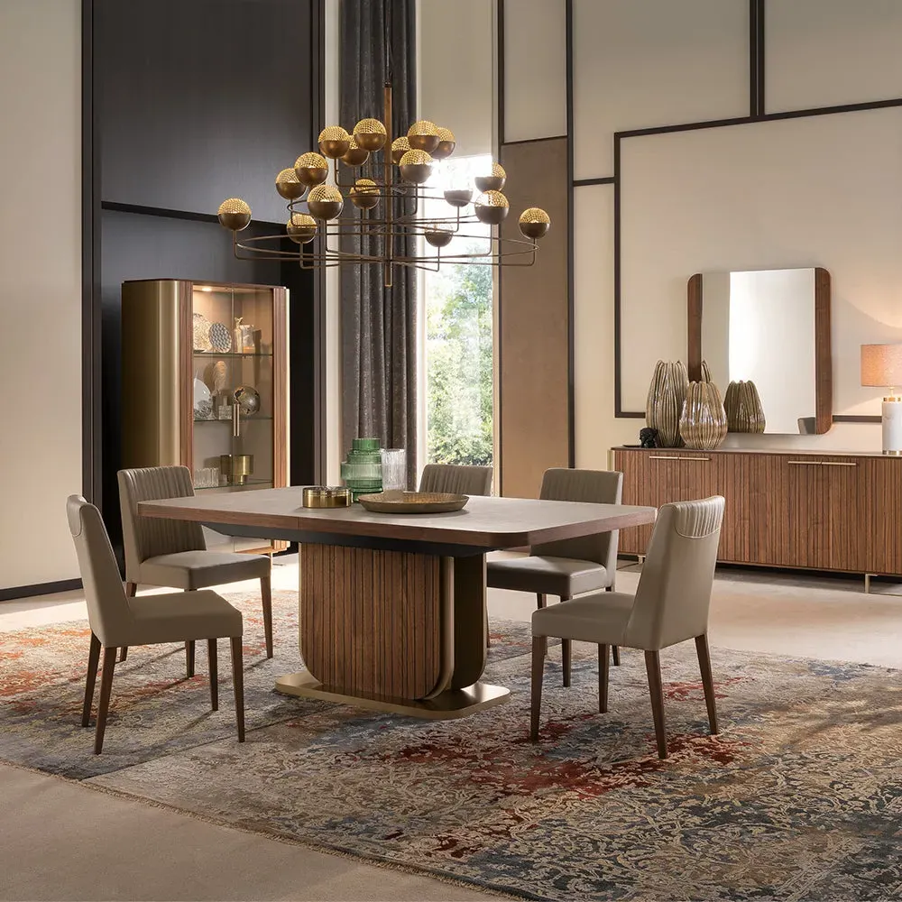 Limoges Dining Table - Walnut, Stone Laminate product
