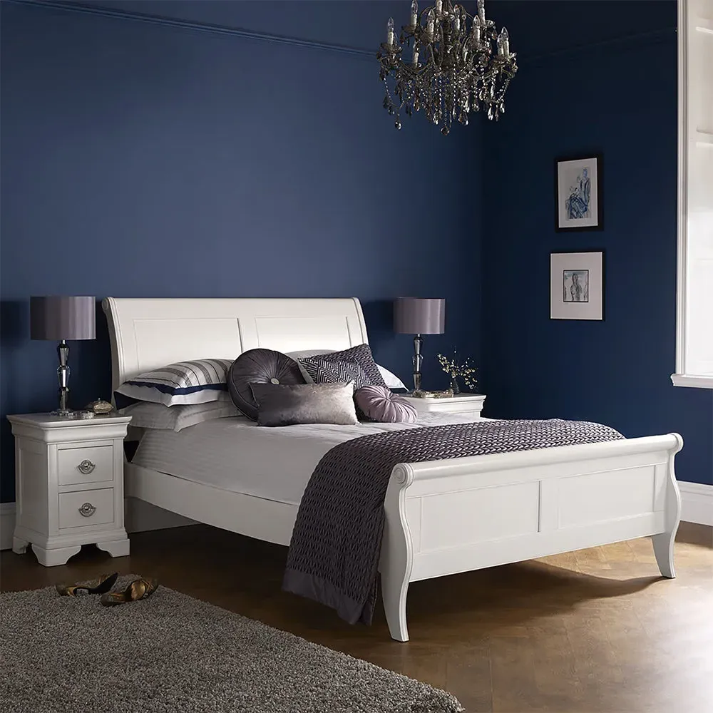 Luca Panel Super King Bed Frame - White product